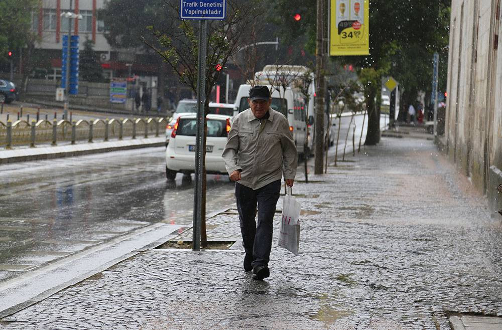 Trakya'da kuvvetli sağanak etkili oldu - Resim: 14